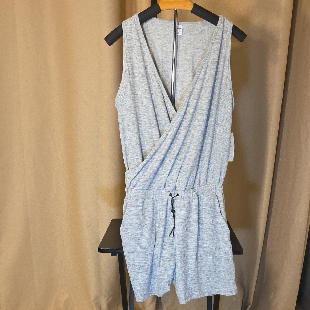 Old Navy Active Heather Gray Romper